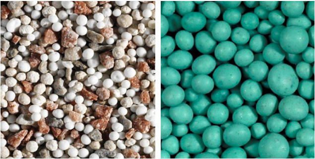 Engrais mélangés et engrais coposés