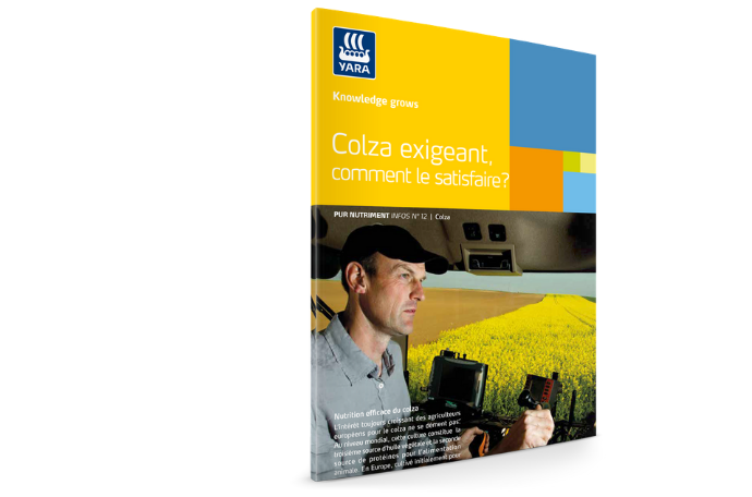 Livre blanc Colza exigeant, comment le satisfaire?