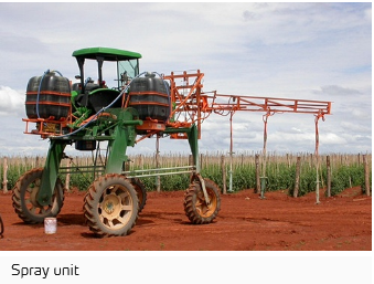 Unité de pulvérisation